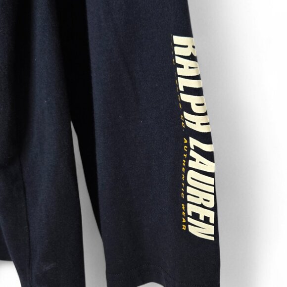 Vintage Polo Jeans Company Striped Shirt Men's Jersey Mesh Accent Spell Out XXL - Picture 5 of 9